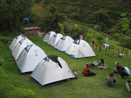 Wayllabamba campsite inca trail