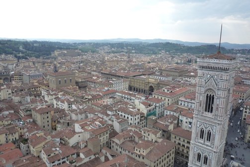 Florence views Santa Maria del Fiore dome