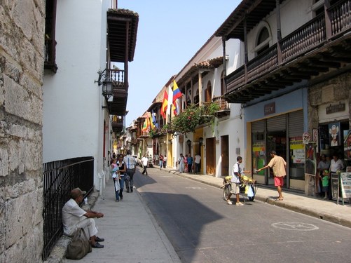 cartagena colombia street
