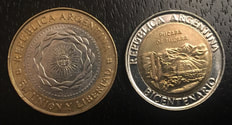 argentina peso currency coins